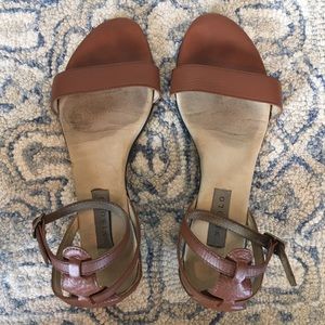 Nisolo Serena Sandals Caramel Size 8